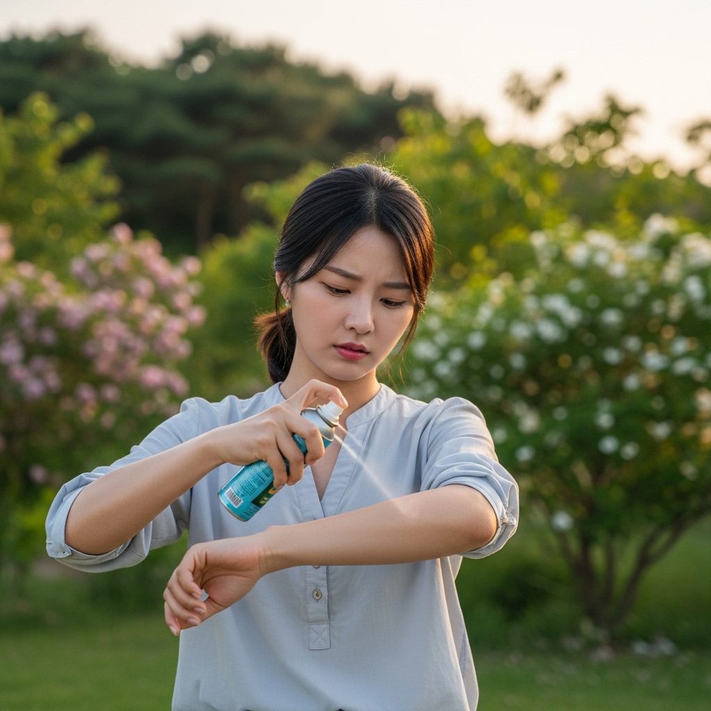 모기기피제 사용