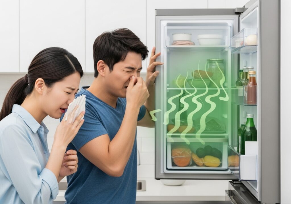 냉장고 냄새 원인과 제거 방법 소개