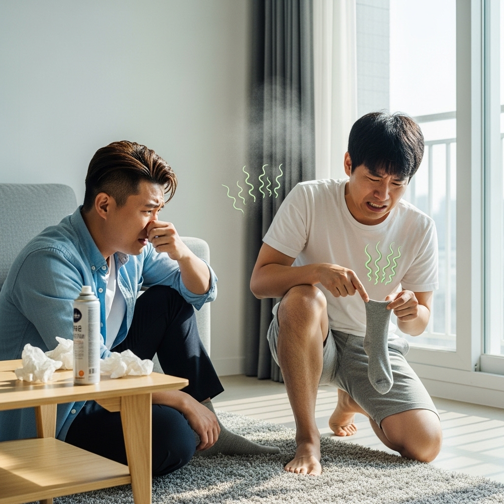 발냄새 원인과 발냄새 제거 방법
