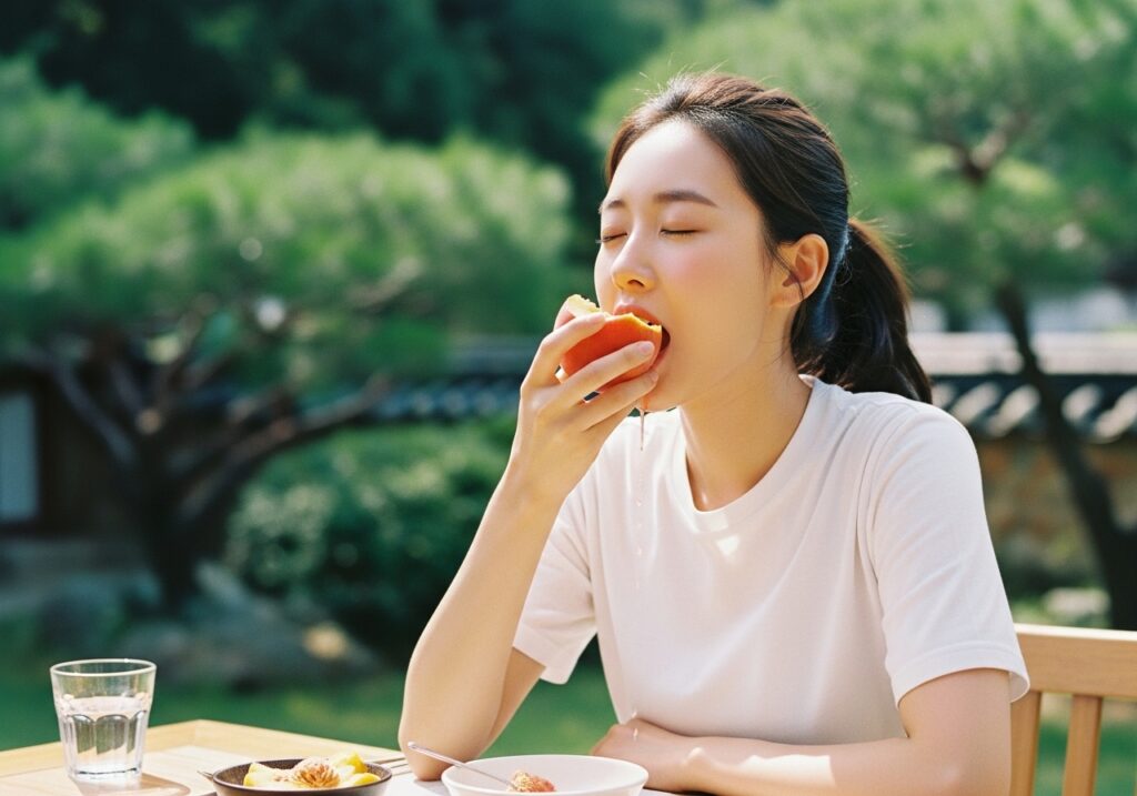 신비복숭아 효능  꿀팁