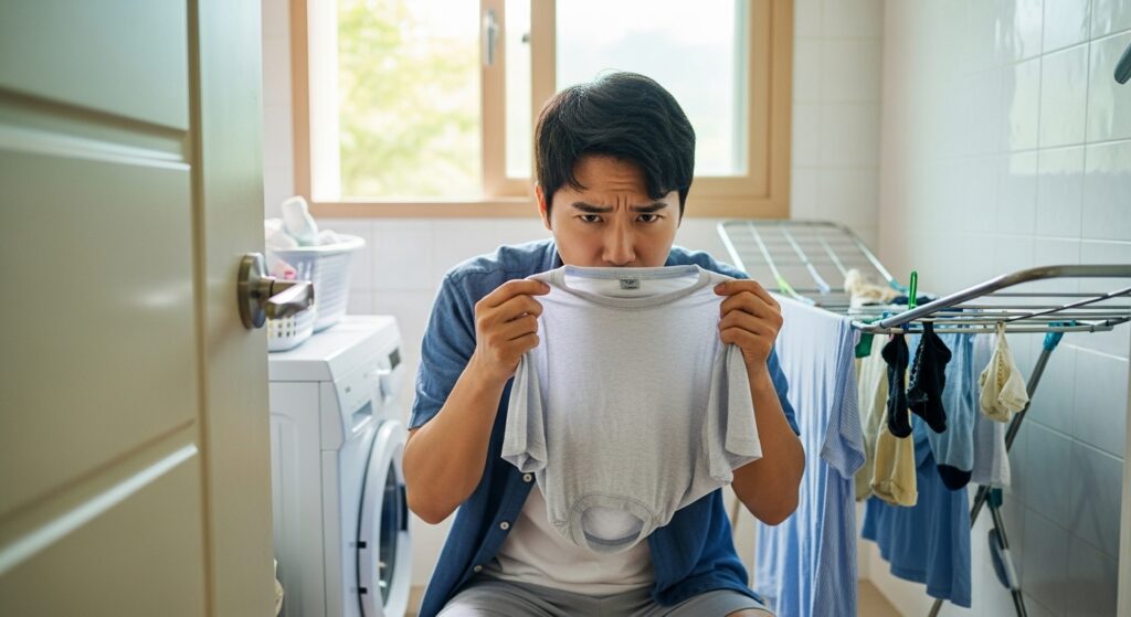 여름 옷 냄새 제거 실전 꿀팁